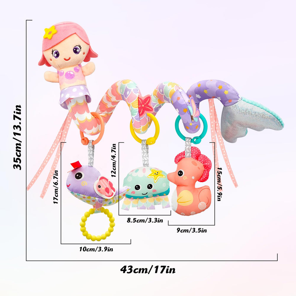 MONSTIME all-in-one newborn toy set is travel-friendly and gift-ready