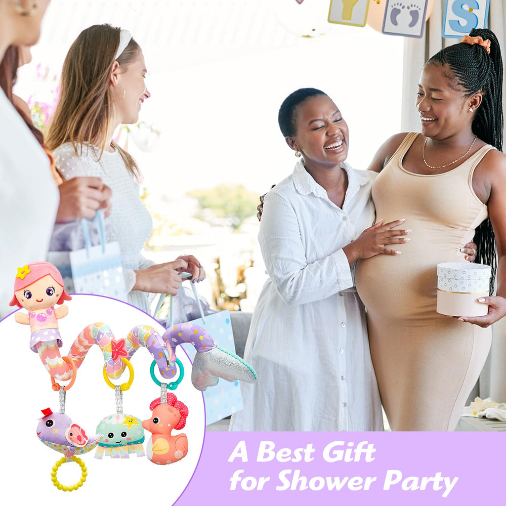 MONSTIME music box on seahorse offers gentle melodies for babies