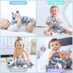 MONSTIME textured teether toy for gums and sensory exploration