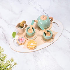 Mont Pleasant lemon slices and cookie, charming accents for afternoon tea role play.