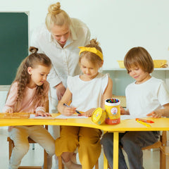 Montcool travel-friendly crayons fit in a backpack for art on the go