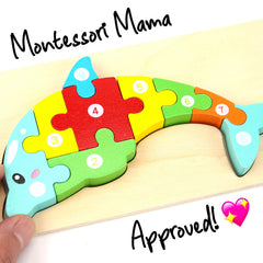 Montessori Mama colorful-puzzle-pieces invite color and pattern exploration.