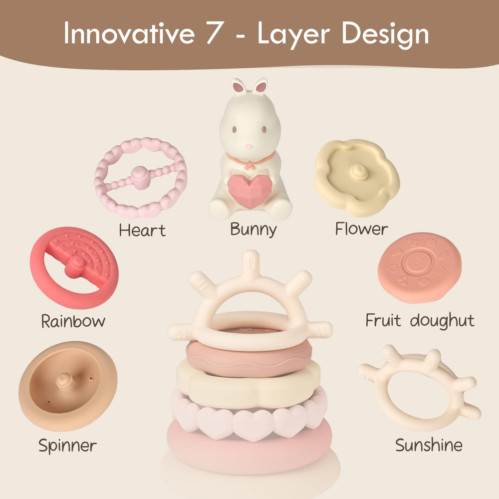 Moonkie Bunny gift box ready packaging makes a thoughtful baby shower gift.