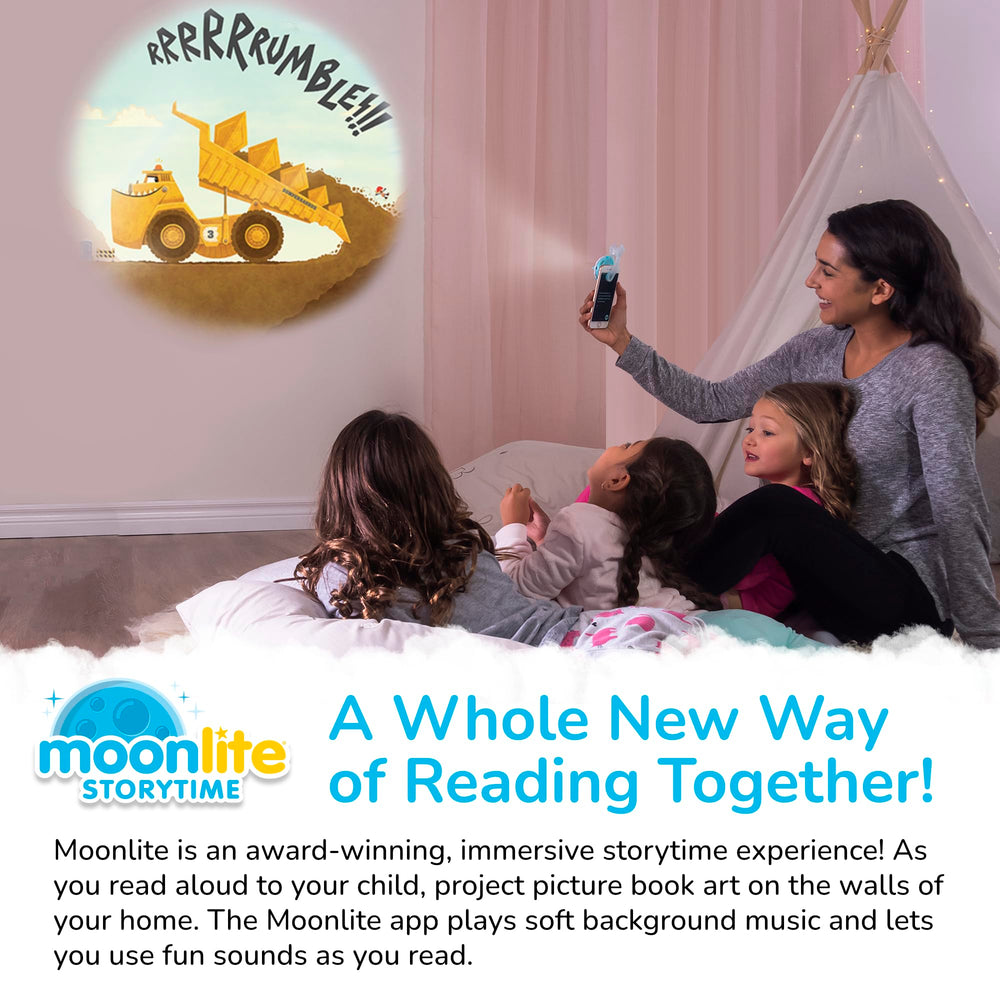 Moonlite Storytime Mini features four classic stories for family time