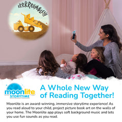 Moonlite Storytime Mini features four classic stories for family time