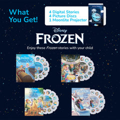 Moonlite Storytime Mini Projector bedtime routine brings families together.