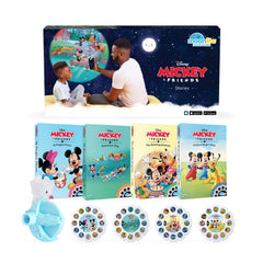 Moonlite Storytime Mini Projector front view for cozy bedtime storytelling