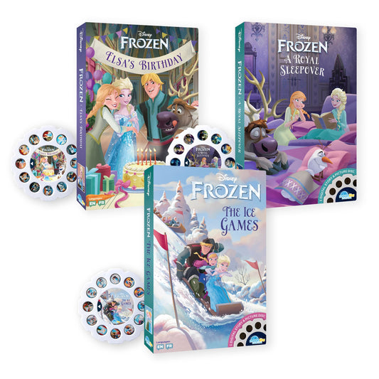 Moonlite Storytime Reels Frozen wall projection for immersive bedtime storytelling.
