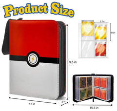 MoonLoop binder layout with 50 pages and four pockets per page for easy organization.