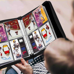 MoonLoop PU leather shell and thick pockets protect cards from wear and dust during travel.
