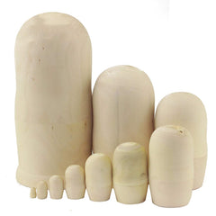 Moonmo nesting dolls outer view show vibrant handmade display piece