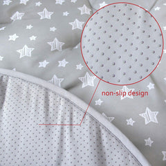 Moonsea easy-clean play mat resists dirt and fading for busy homes.