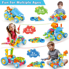 MOONTOY colorful STEM pieces inspire hands-on construction and imagination.