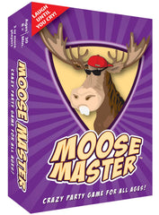 Moose Master card game box ready for a lively game night.