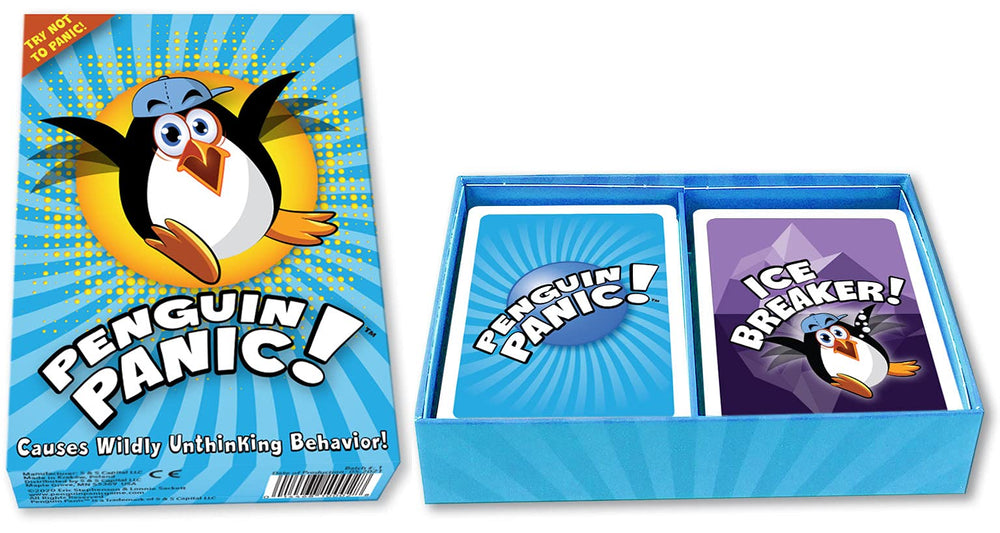 Moose Master Penguin Panic flip card moment sparks instant laughter.