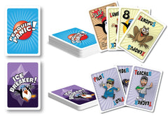 Moose Master Penguin Panic scoring card highlights points and bragging rights.