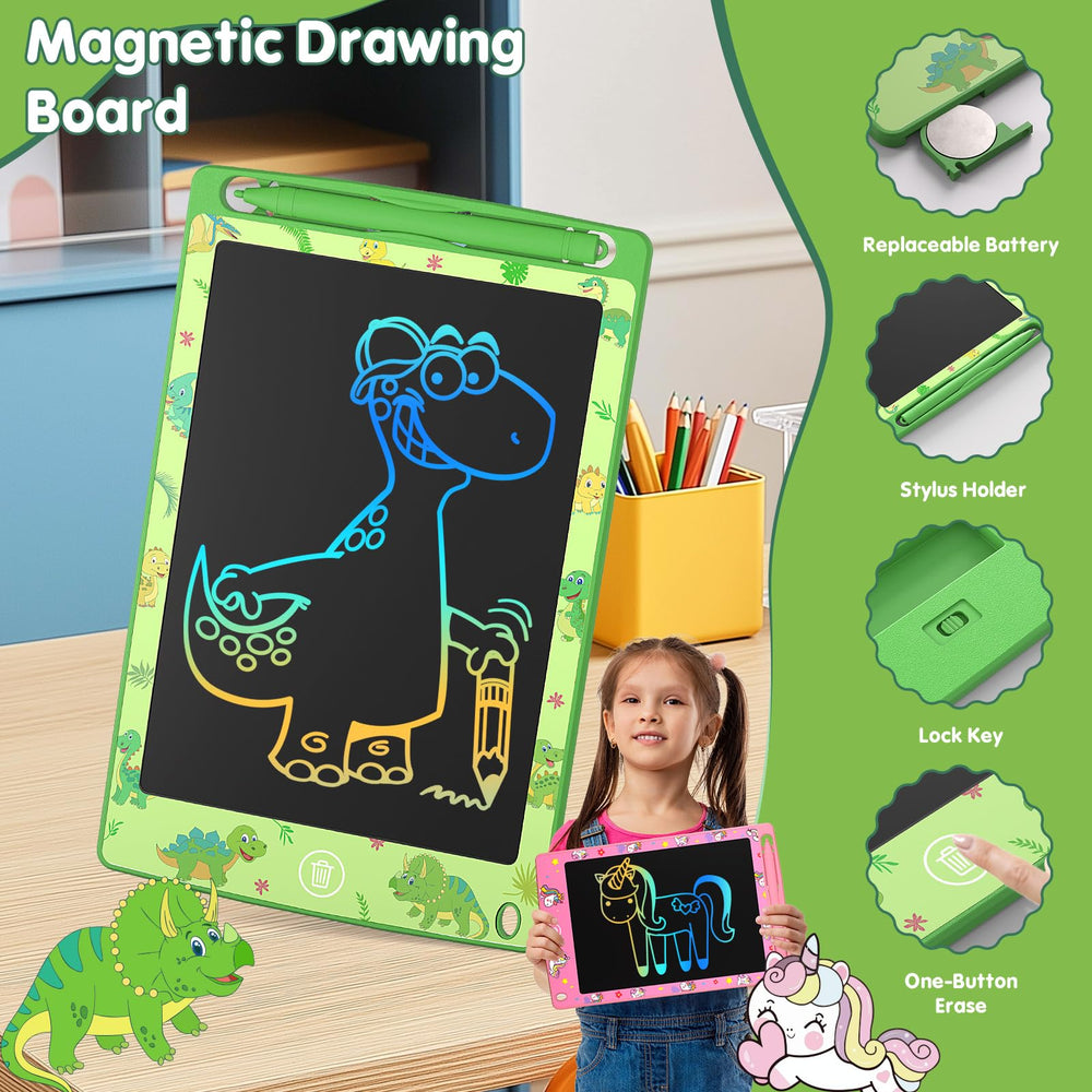 MOOWALIS 8.5-inch learning tablet supports letters and numbers