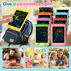 MOOWALIS 8.5-inch doodle board in bright colors supports early writing and drawing.