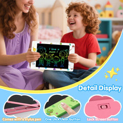 MOOWALIS erase button and lock feature save or clear drawings easily.