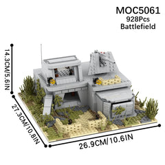 MOOXI WW2 Detailed MOC Parts enable versatile, authentic WW2 builds.