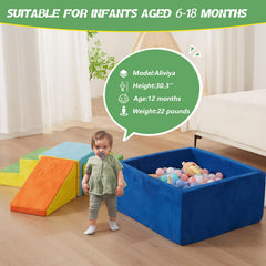 MOOZHEALTH removable machine-washable cover keeps playset clean