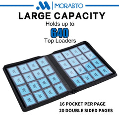 MORABTO binder side-loading design enables fast, secure card insertion