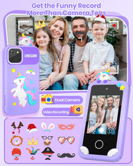 MOREXIMI durable lanyard keeps the toy phone within reach.