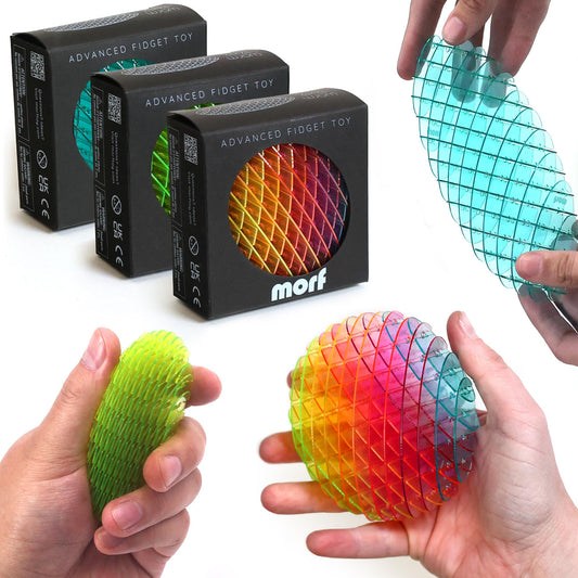Morf Fidget Worm green pocket-friendly desk companion for focus