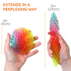 Morf Fidget Worm rainbow versatile toy for creativity and concentration