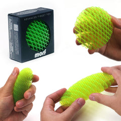 morf fidget worm toy demonstrates flexible slug form for tactile play.