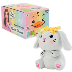 Moriah Elizabeth mystery plush collector poster inside helps complete the set.