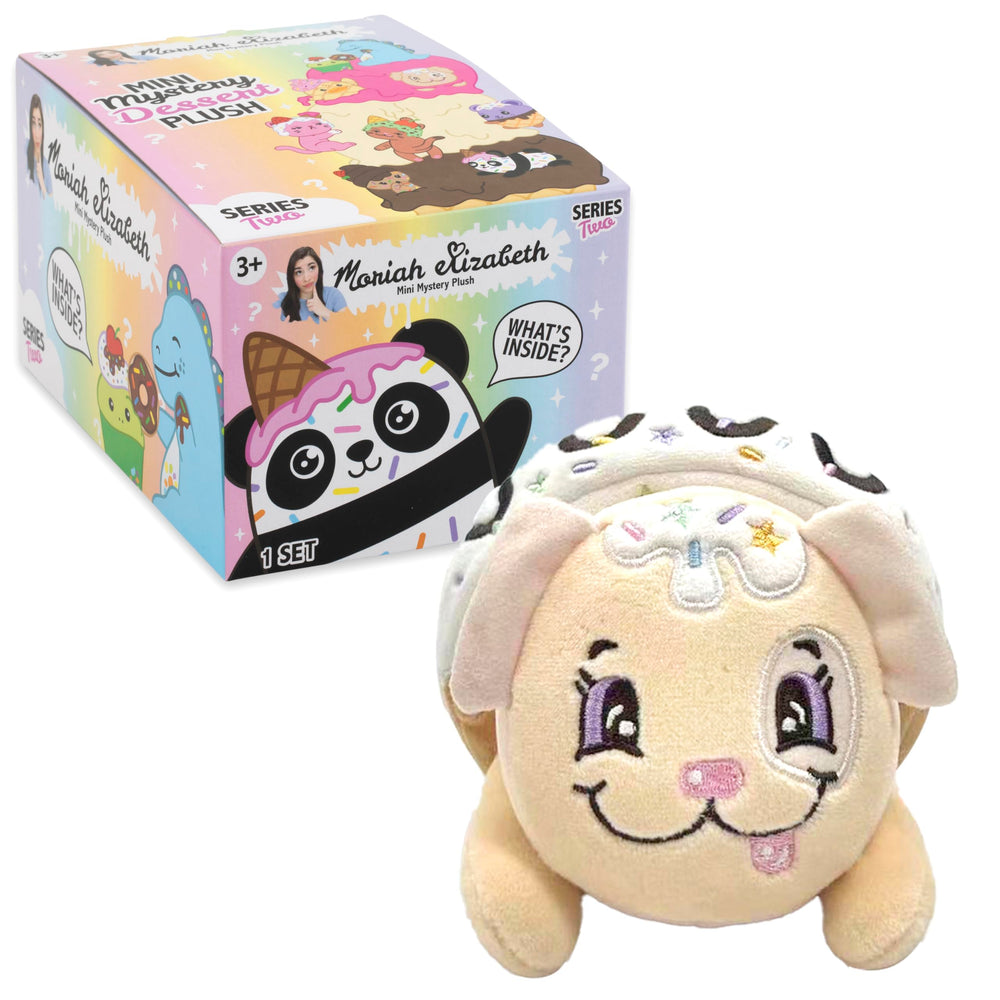 Moriah Elizabeth Nilla plush, compact 6-inch size fits shelves and backpacks