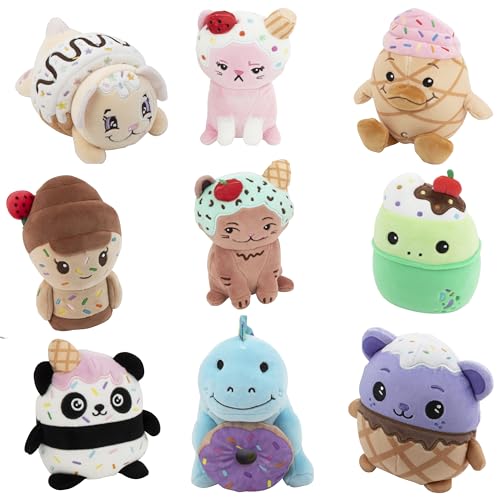 Moriah Elizabeth Shelly plush character, soft and huggable for cozy shelves