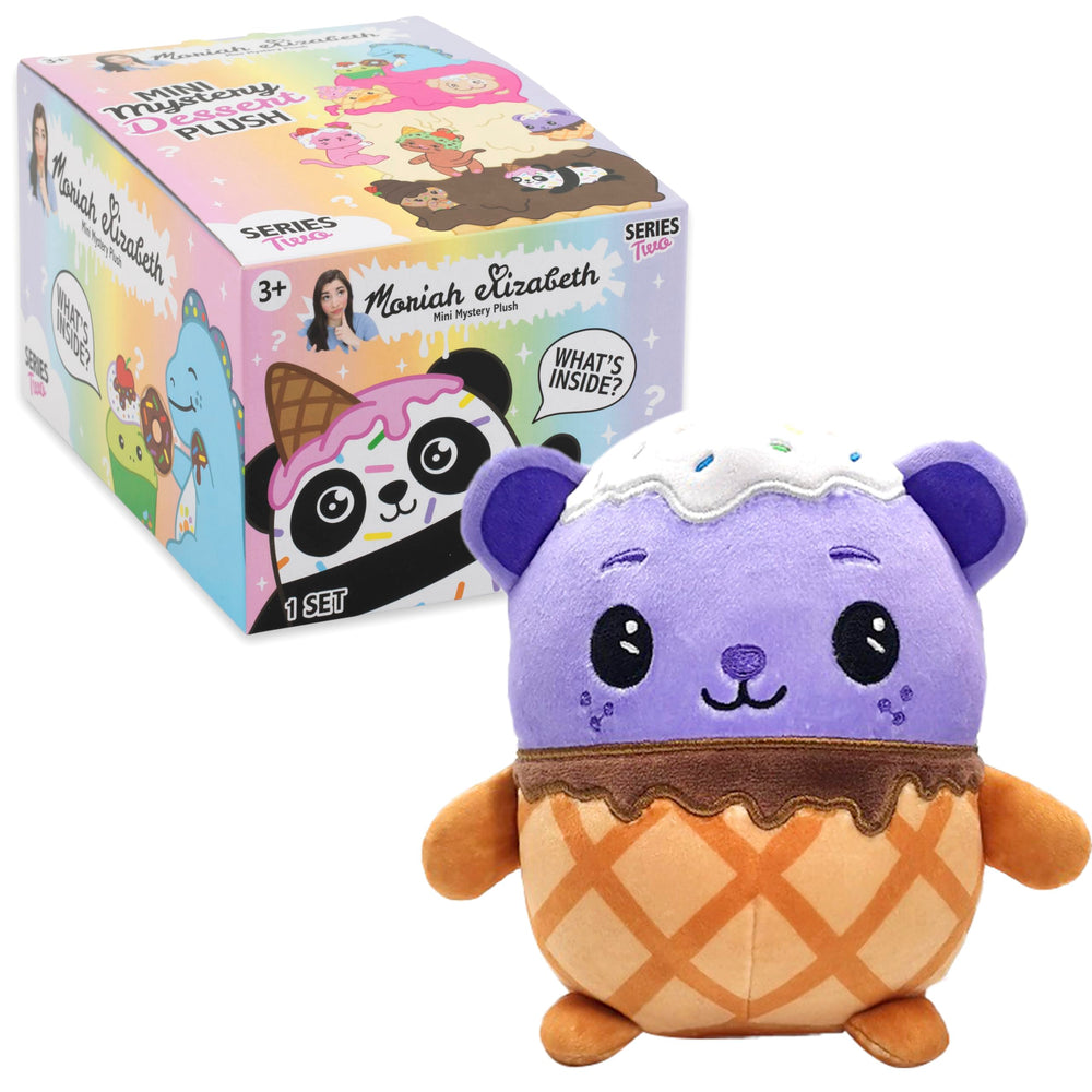 Moriah Elizabeth Sprinkle Panda plush, soft fabric and vibrant colors for playful displays