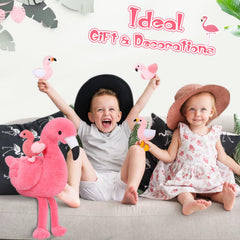 Decorative MorisMos flamingo in a child’s bedroom for bedtime ritual