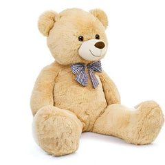 MorisMos teddy bear displayed as anniversary celebration centerpiece