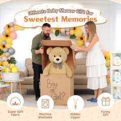 MorisMos teddy bear used as long-distance hug during video calls