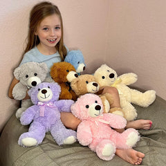 Durable MorisMos teddy bears with secure stitching for lasting companionship.