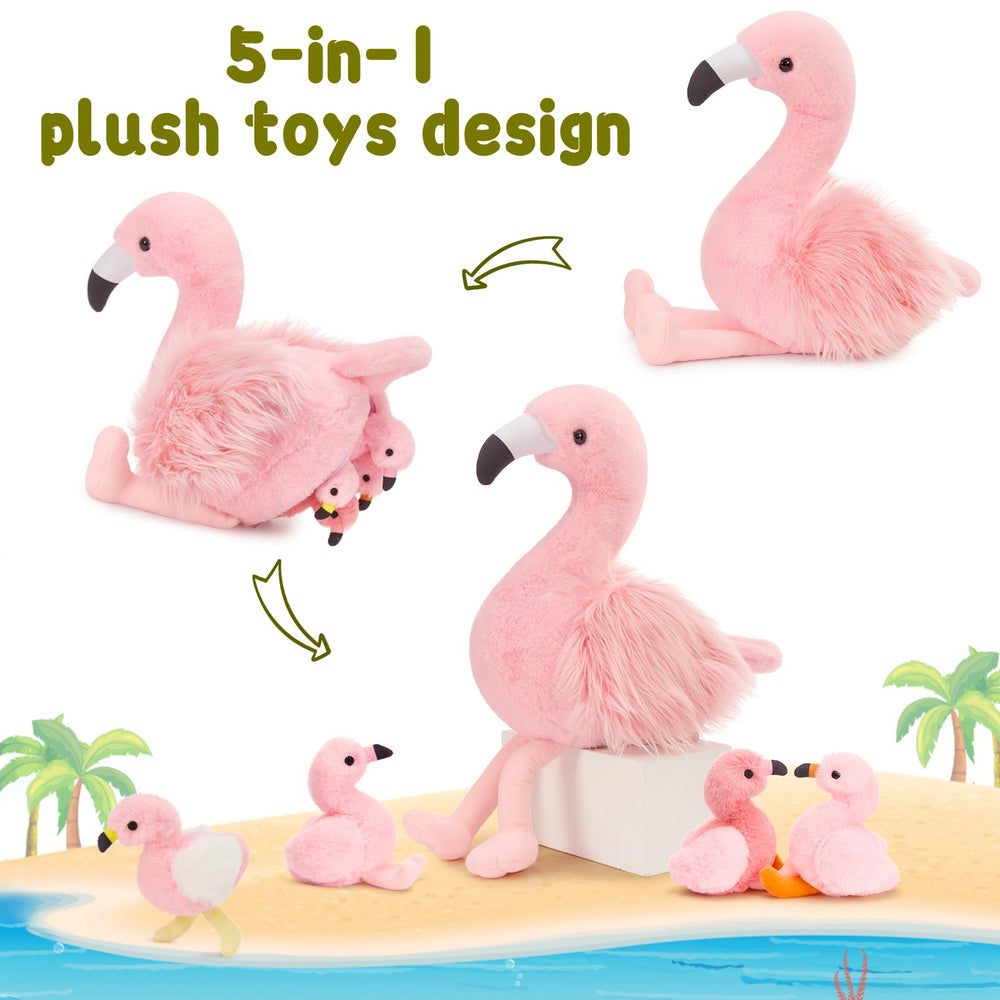 MorisMos flamingo hug pillow idea for cozy snuggles.