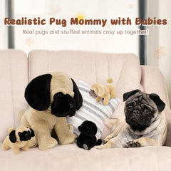 MorisMos plush material and secure stitching make cuddly companions.