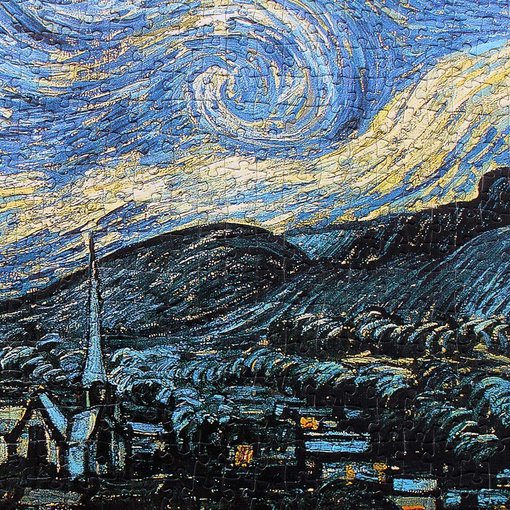 Moruska Starry Night eco-cardboard ensures sustainable, sturdy piece-by-piece assembly