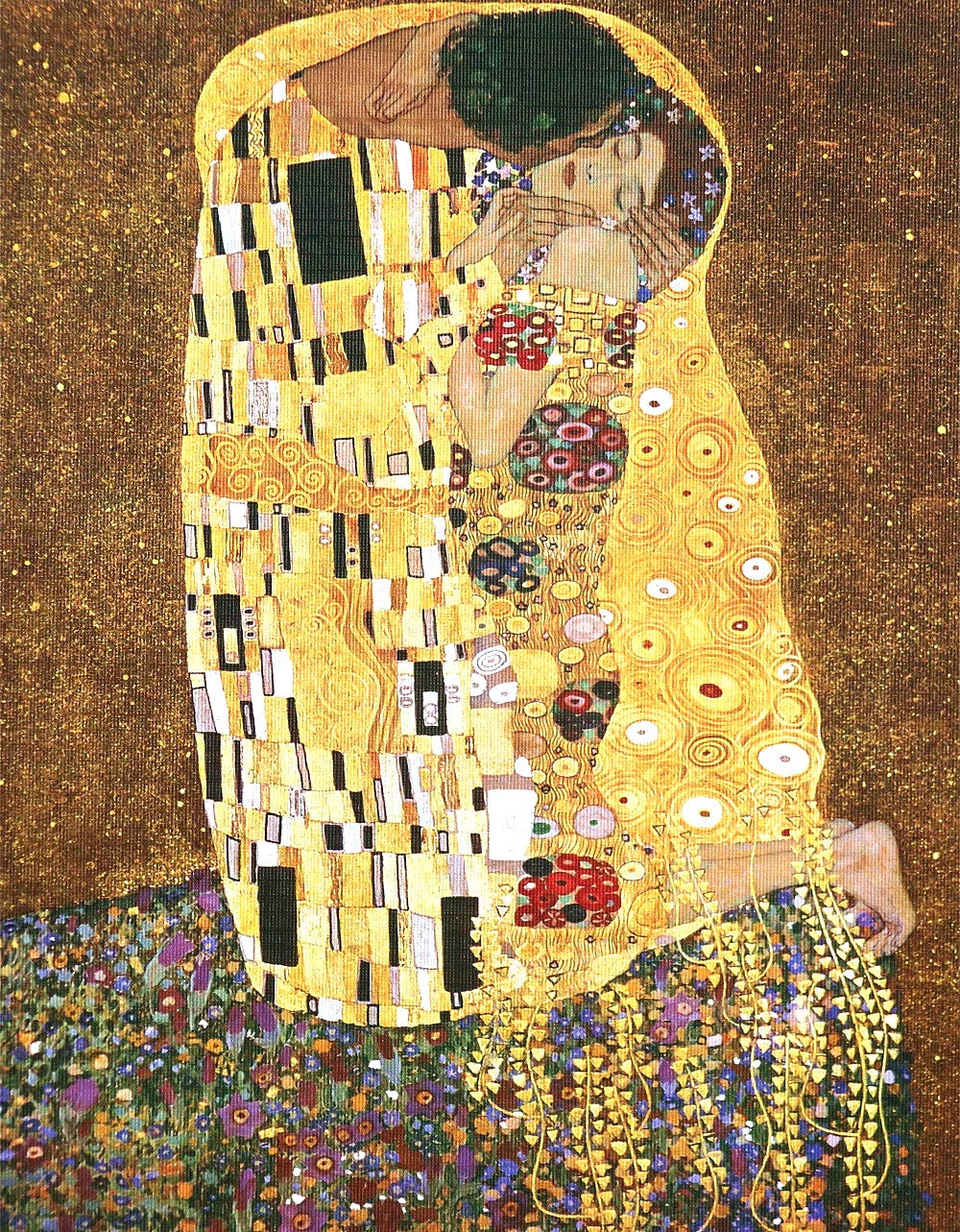 Moruska The Kiss Klimt puzzle box front ideal for wall display