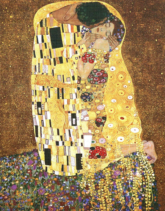 Moruska The Kiss Klimt puzzle box front ideal for wall display