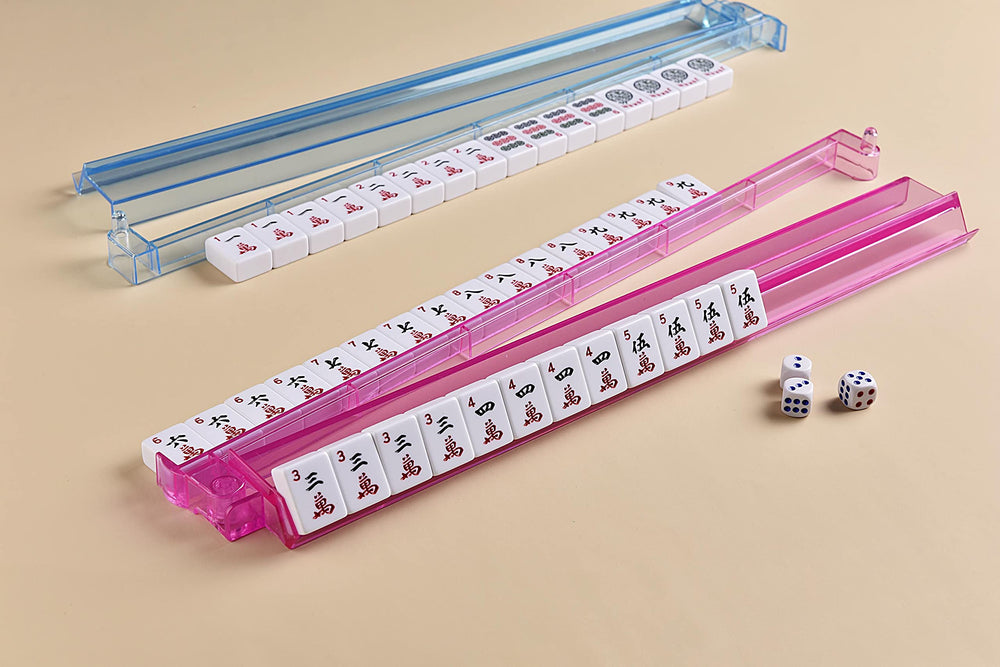 Mose Cafolo ready-to-play mahjong set invites spontaneous game sessions.