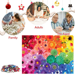 Mosro Vibrant rainbow artwork adds color to any room.