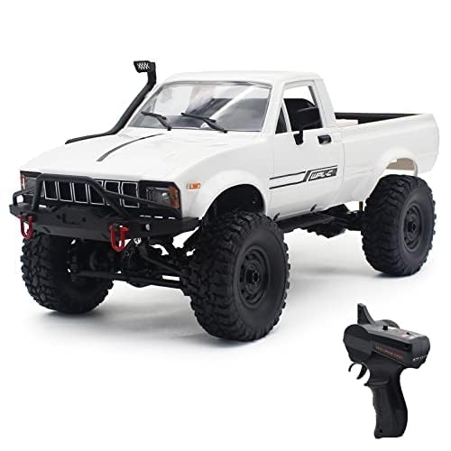Mostop RC Crawler suspension detail communicates four-spring stability on rough terrain.