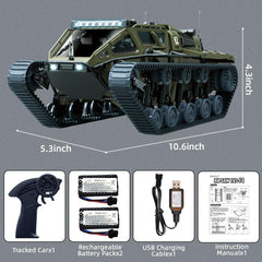 Mostop RC Tank battery pack dual 7.4V 500mAh revealed