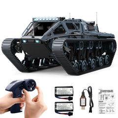 Mostop RC Tank Car front view with lights for night operation