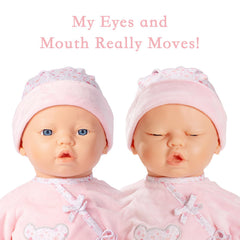 Mother Love interactive baby doll crying sounds encourage responsive caregiving and empathy