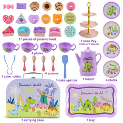 Motiloo dinosaurs cake-tongs help playful serving during pretend parties.